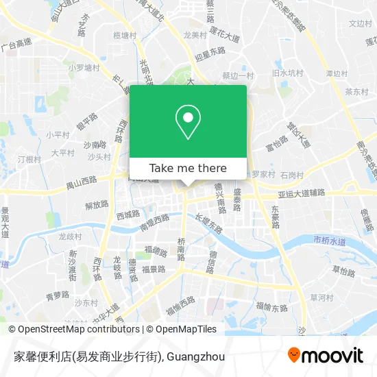 家馨便利店(易发商业步行街) map