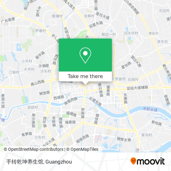 手转乾坤养生馆 map