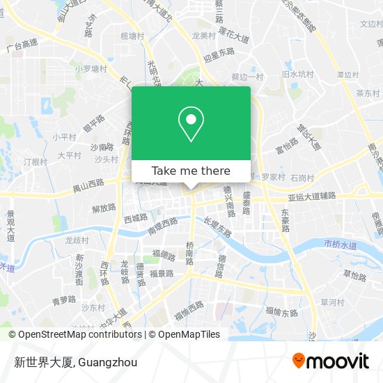 新世界大厦 map
