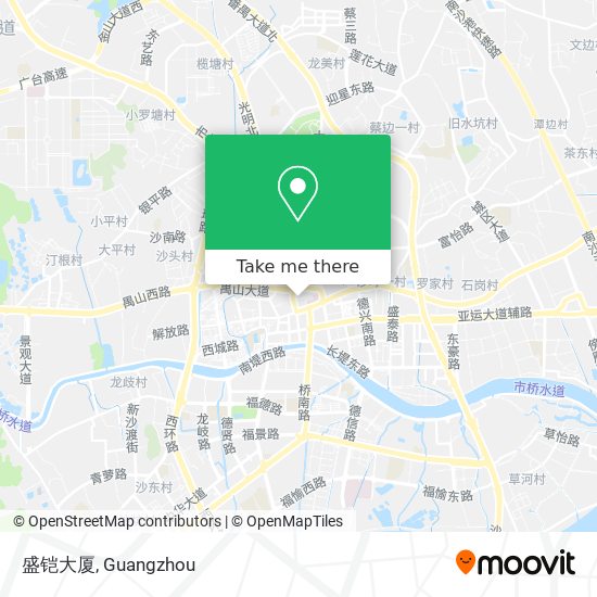 盛铠大厦 map