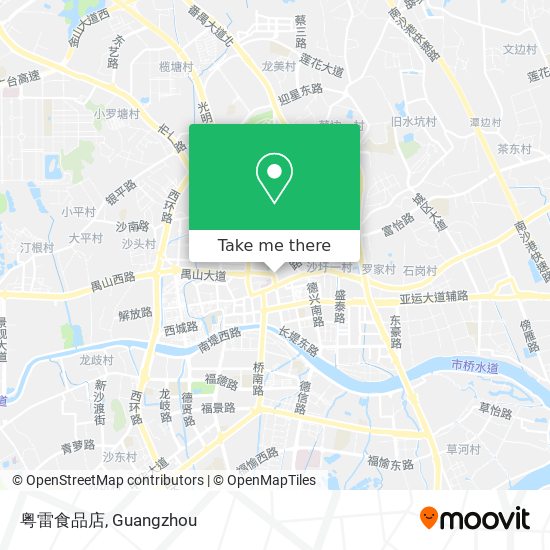 粤雷食品店 map