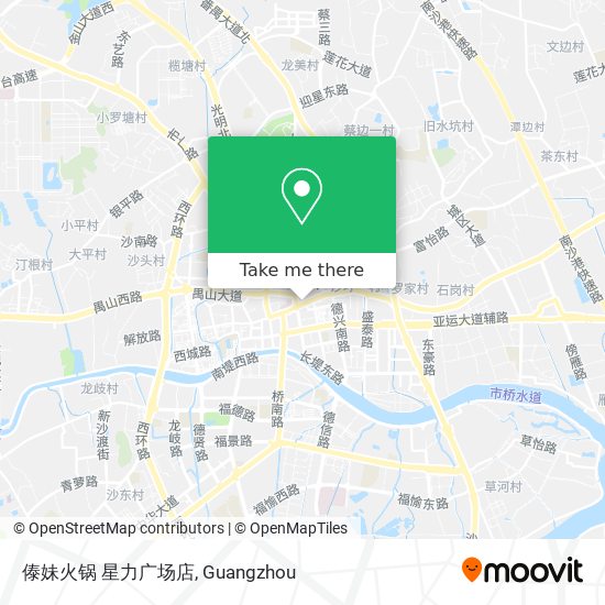 傣妹火锅 星力广场店 map