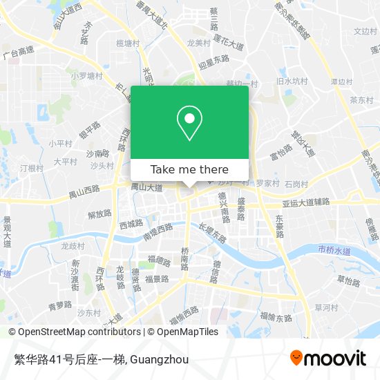 繁华路41号后座-一梯 map