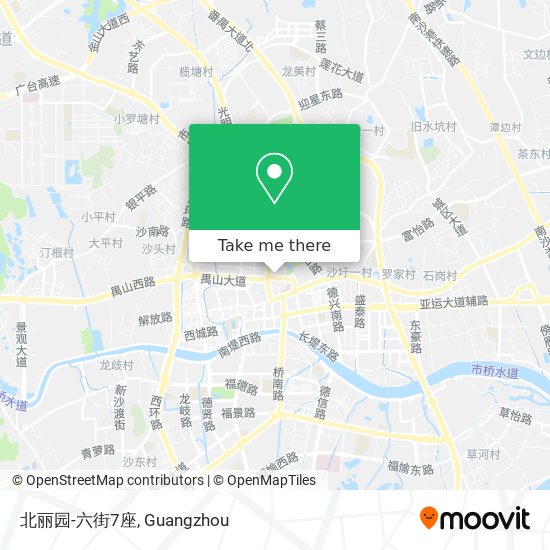 北丽园-六街7座 map