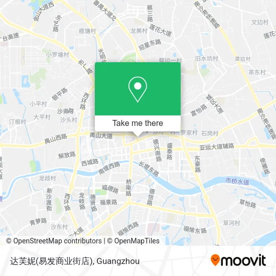 达芙妮(易发商业街店) map