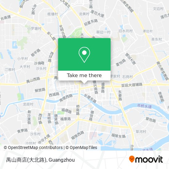 禺山商店(大北路) map