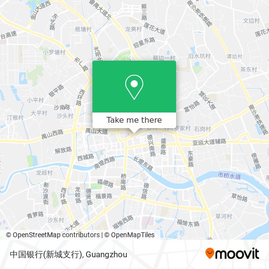 中国银行(新城支行) map
