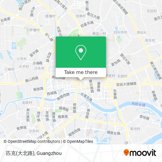 匹克(大北路) map