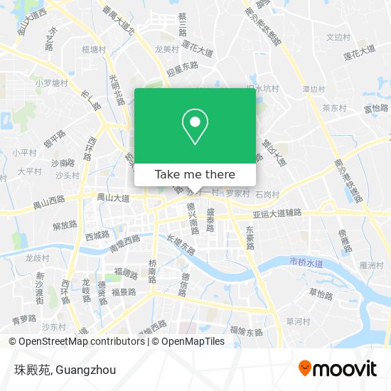 珠殿苑 map