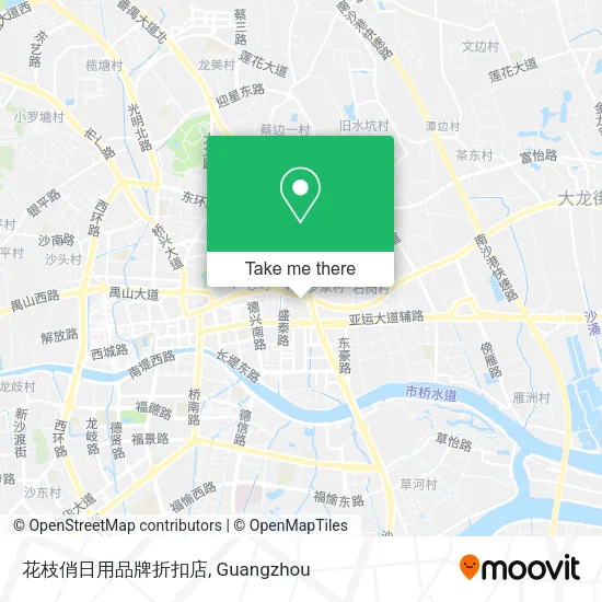 花枝俏日用品牌折扣店 map