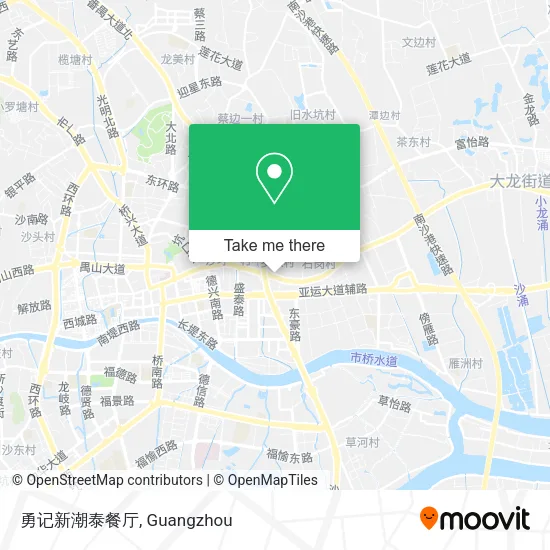 勇记新潮泰餐厅 map