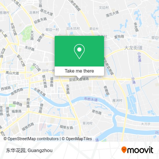 东华花园 map