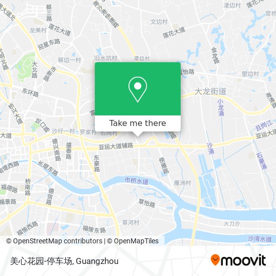 美心花园-停车场 map