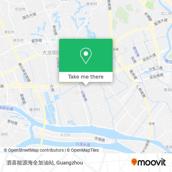 泗喜能源海全加油站 map