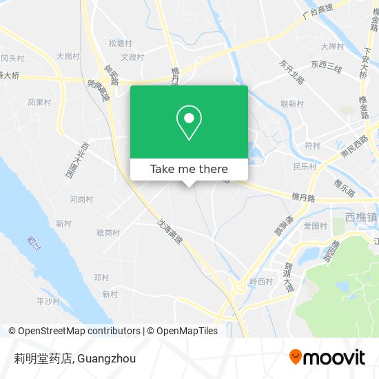 莉明堂药店 map