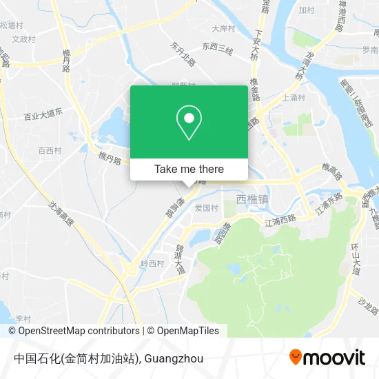 中国石化(金简村加油站) map