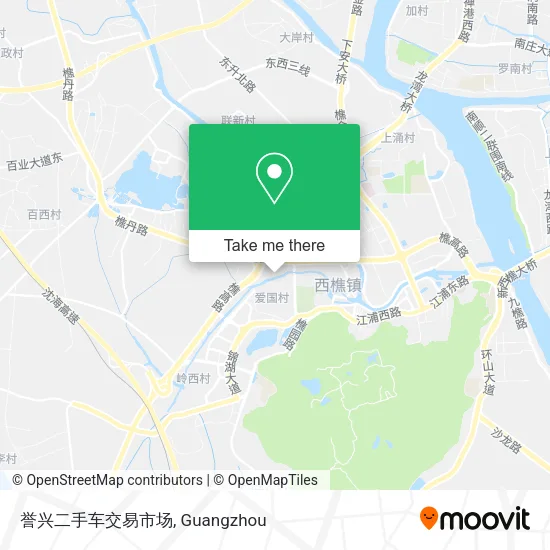 誉兴二手车交易市场 map