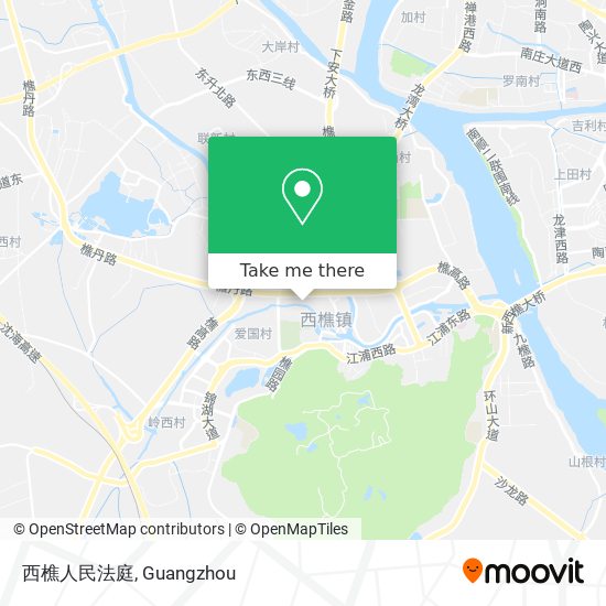 西樵人民法庭 map