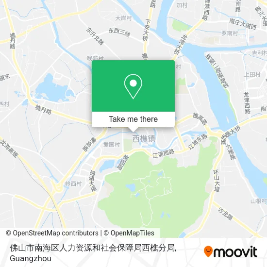 佛山市南海区人力资源和社会保障局西樵分局 map