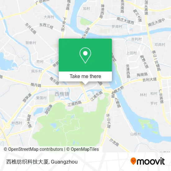 西樵纺织科技大厦 map
