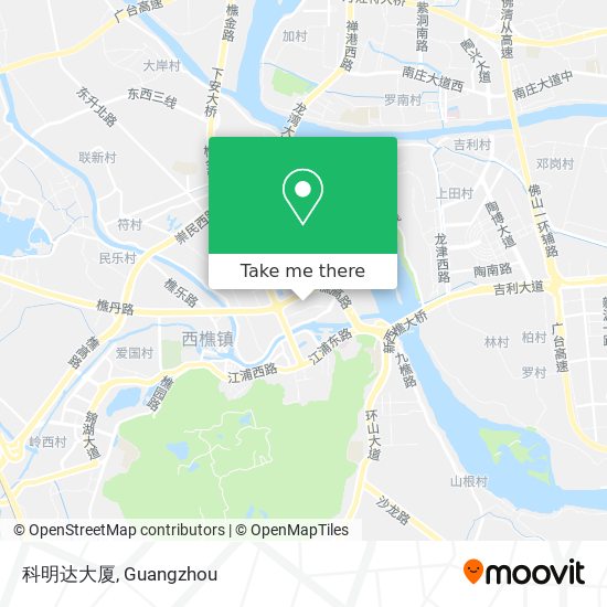 科明达大厦 map