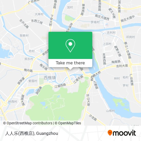 人人乐(西樵店) map