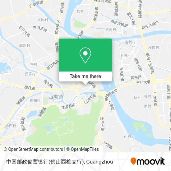 中国邮政储蓄银行(佛山西樵支行) map