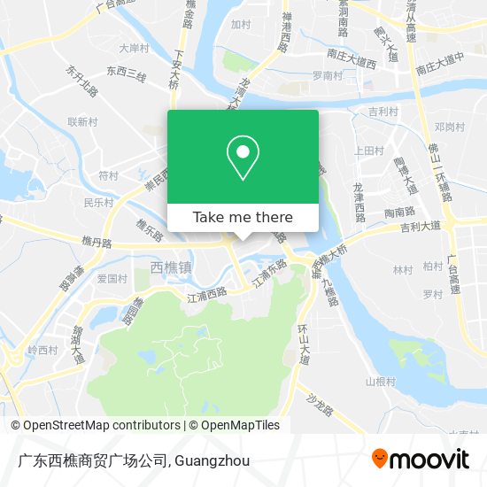广东西樵商贸广场公司 map