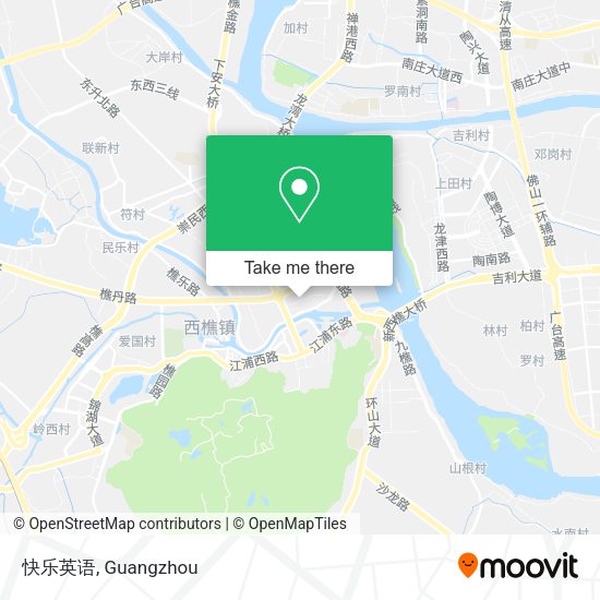 快乐英语 map