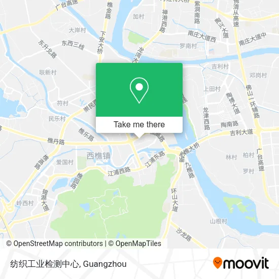 纺织工业检测中心 map