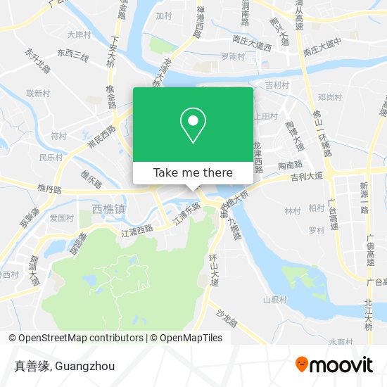 真善缘 map