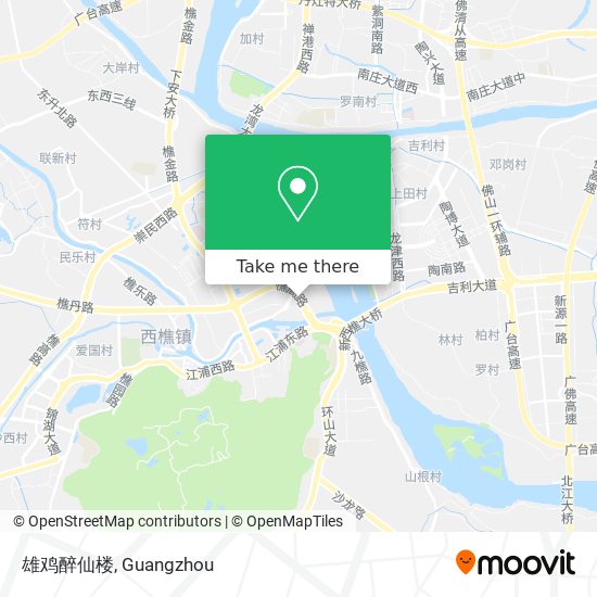 雄鸡醉仙楼 map