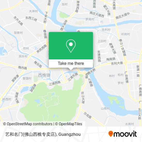 艺和名门(佛山西樵专卖店) map