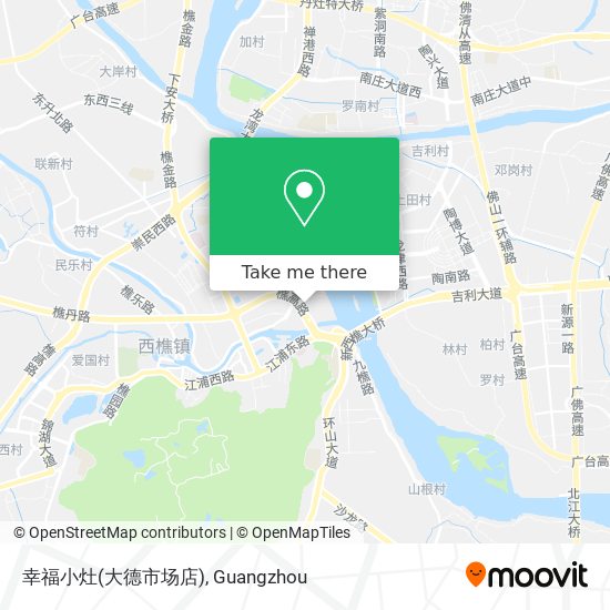 幸福小灶(大德市场店) map