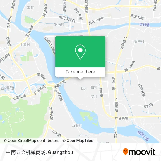 中南五金机械商场 map
