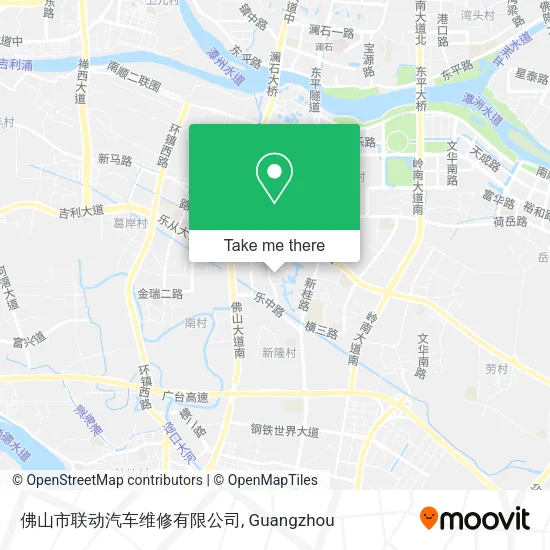 佛山市联动汽车维修有限公司 map