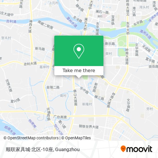顺联家具城·北区-10座 map