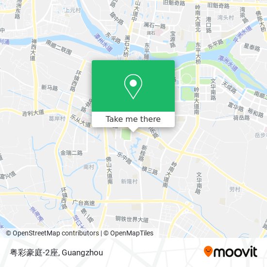 粤彩豪庭-2座 map