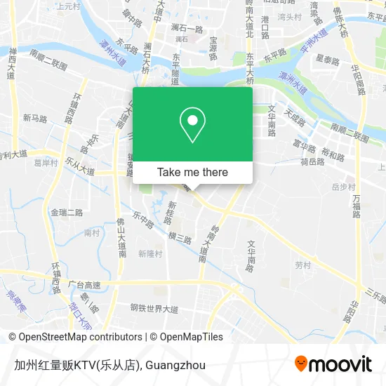 加州红量贩KTV(乐从店) map
