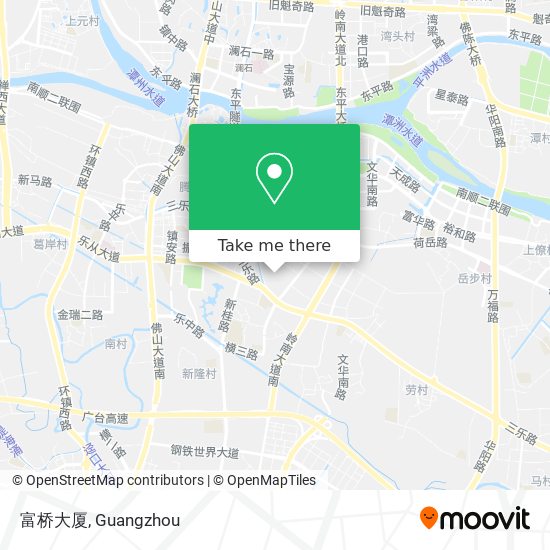 富桥大厦 map