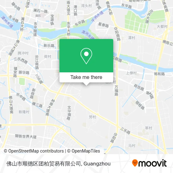 佛山市顺德区团柏贸易有限公司 map