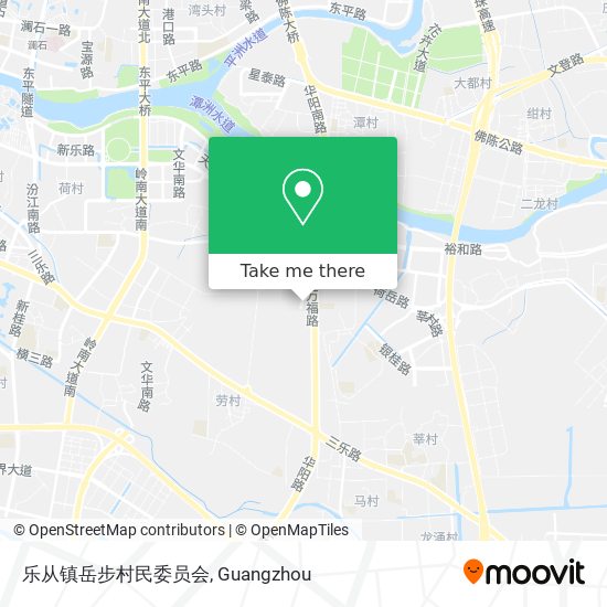 乐从镇岳步村民委员会 map