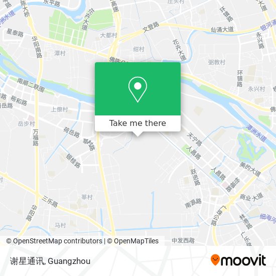 谢星通讯 map