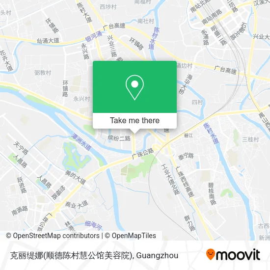 克丽缇娜(顺德陈村慧公馆美容院) map