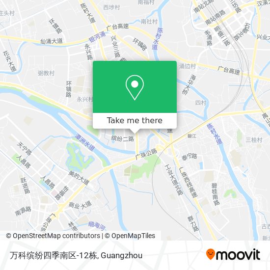 万科缤纷四季南区-12栋 map