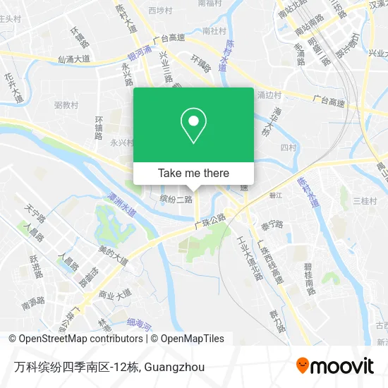 万科缤纷四季南区-12栋 map