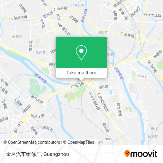 金名汽车维修厂 map