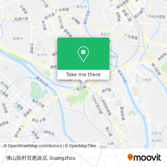 佛山陈村百惠旅店 map