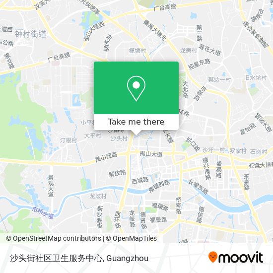 沙头街社区卫生服务中心 map