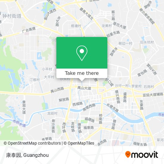 康泰园 map